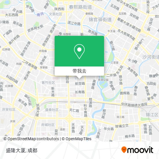 盛隆大厦地图