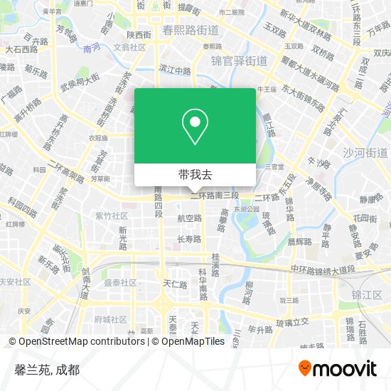 馨兰苑地图