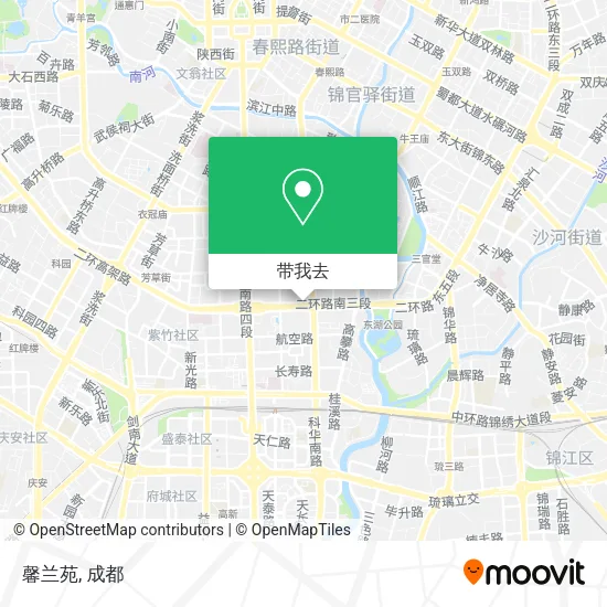 馨兰苑地图