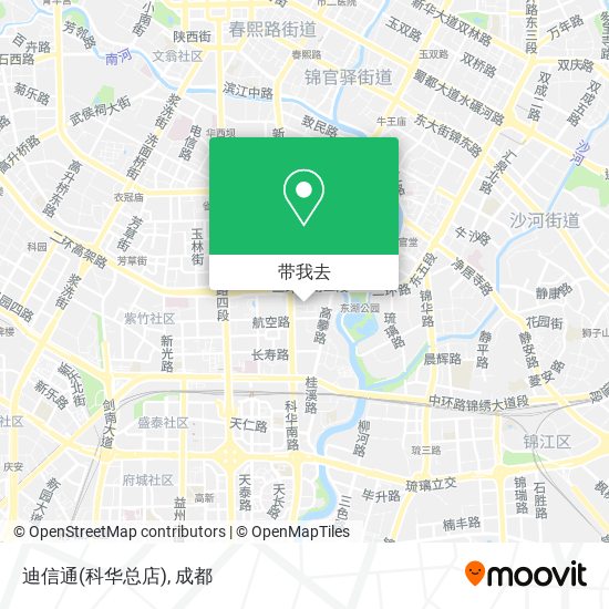 迪信通(科华总店)地图