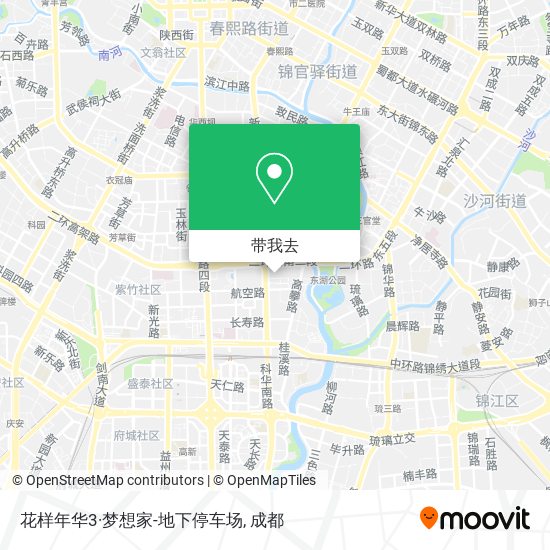 花样年华3·梦想家-地下停车场地图