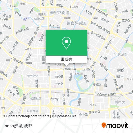 soho沸城地图