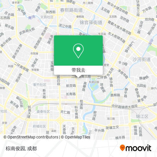 棕南俊园地图