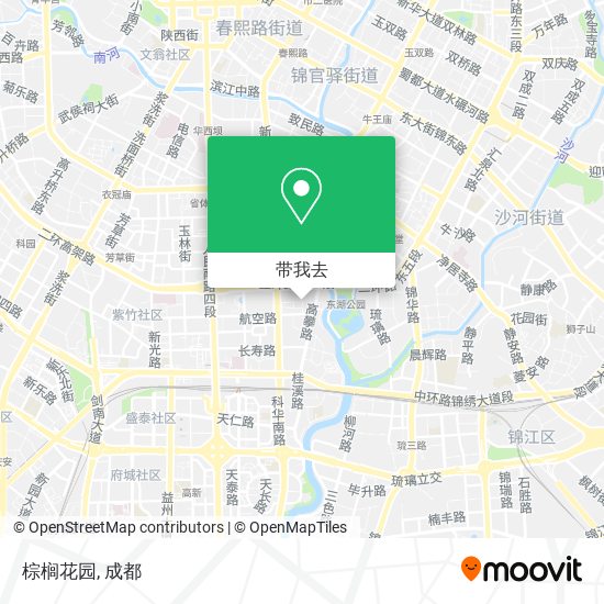 棕榈花园地图