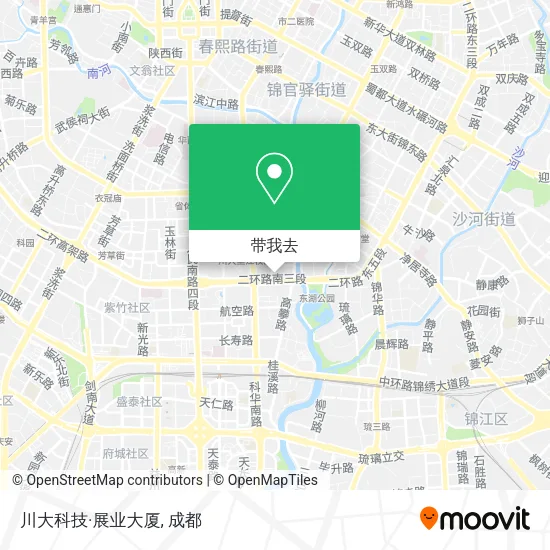川大科技·展业大厦地图