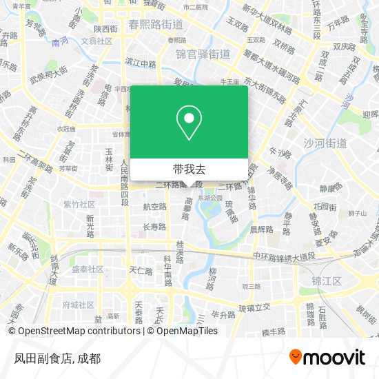 凤田副食店地图