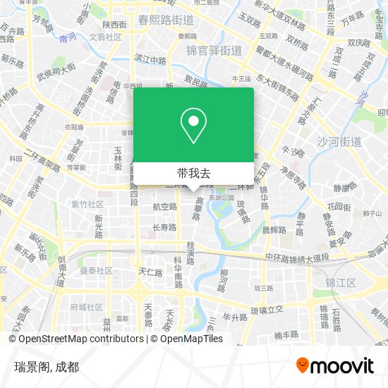 瑞景阁地图