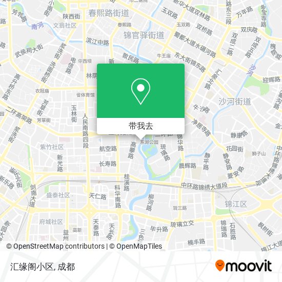 汇缘阁小区地图
