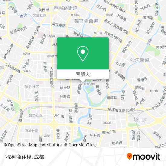 棕树商住楼地图