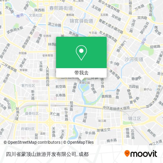 四川省蒙顶山旅游开发有限公司地图