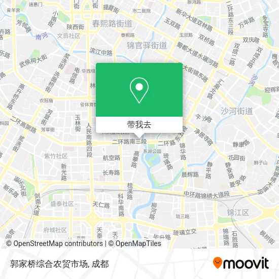 郭家桥综合农贸市场地图
