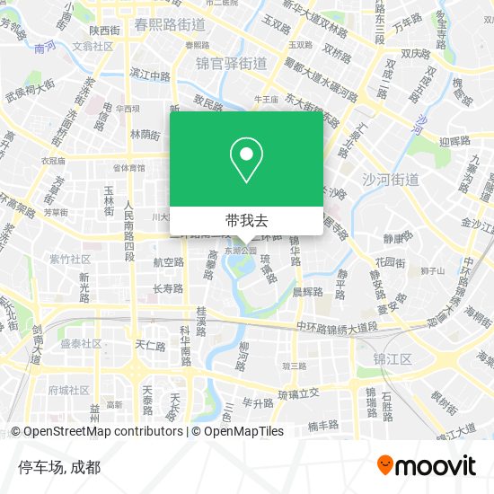 停车场地图