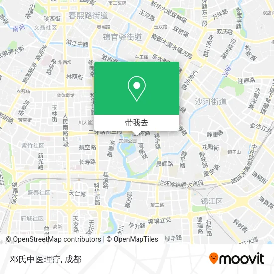 邓氏中医理疗地图