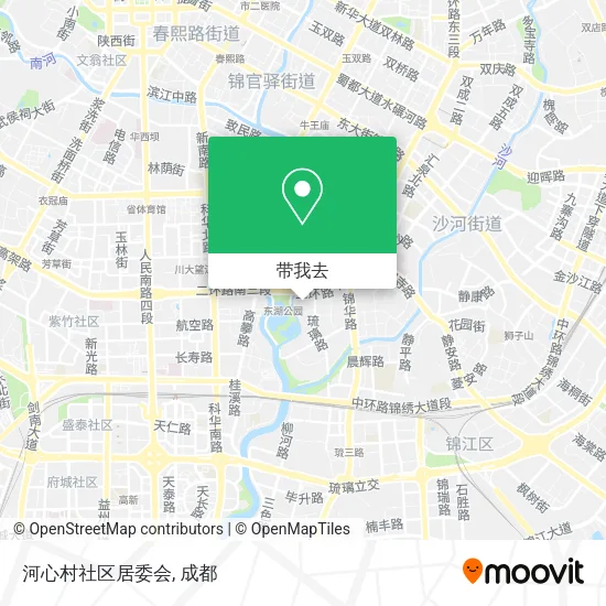 河心村社区居委会地图