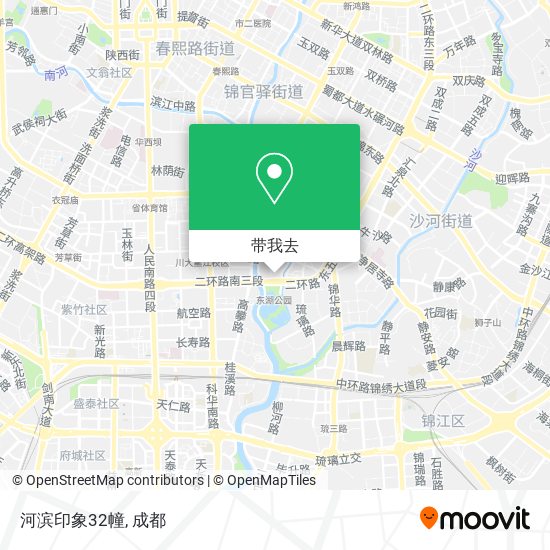 河滨印象32幢地图