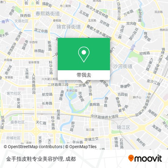 金手指皮鞋专业美容护理地图