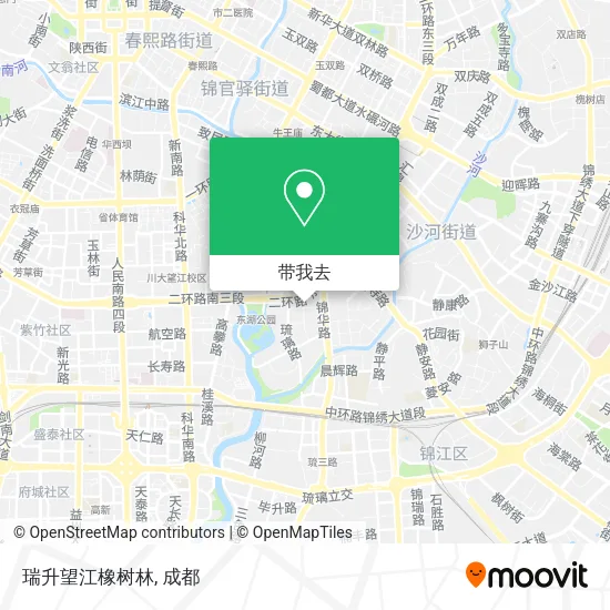 瑞升望江橡树林地图