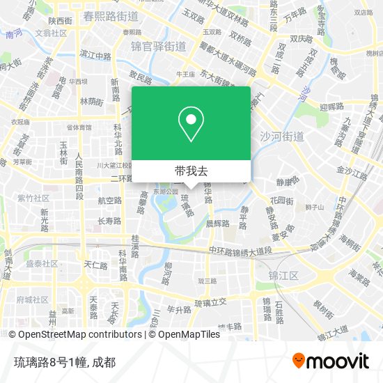 琉璃路8号1幢地图