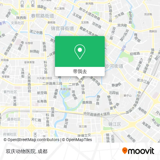双庆动物医院地图