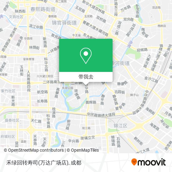 禾绿回转寿司(万达广场店)地图