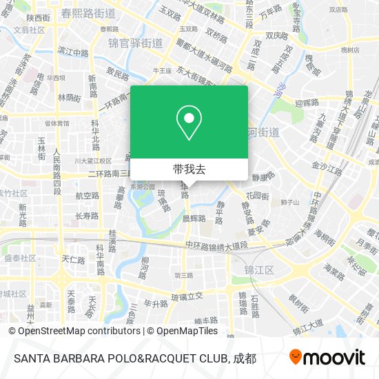 SANTA BARBARA POLO&RACQUET CLUB地图