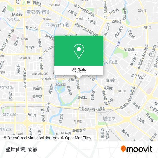 盛世仙境地图