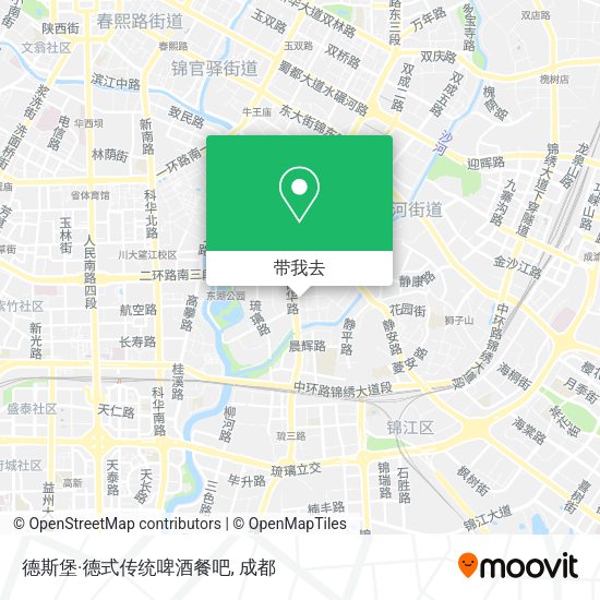 德斯堡·德式传统啤酒餐吧地图