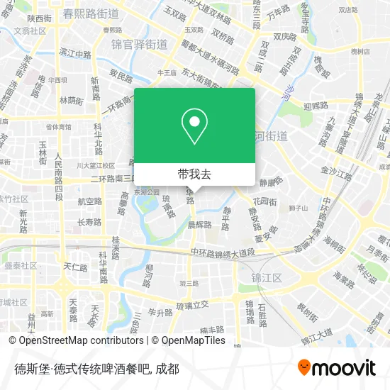 德斯堡·德式传统啤酒餐吧地图