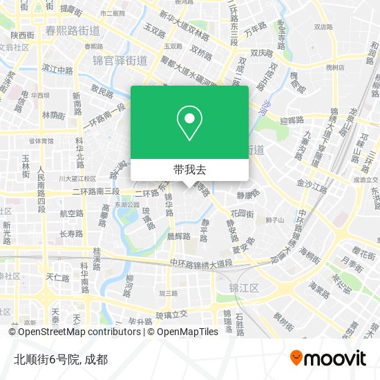 北顺街6号院地图