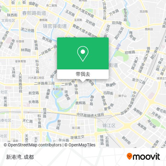 新港湾地图