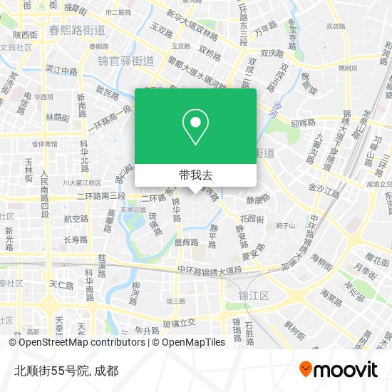 北顺街55号院地图