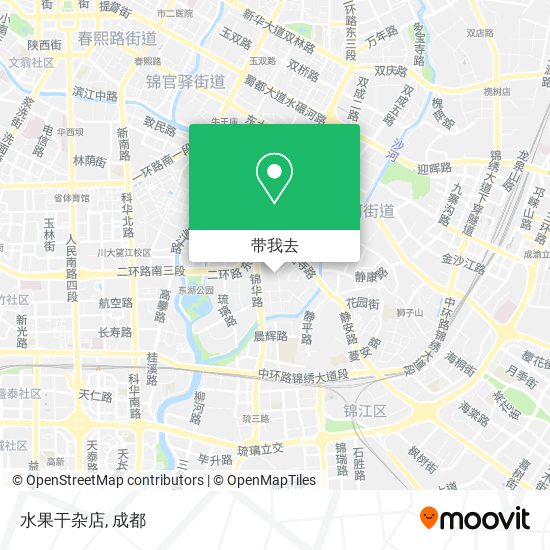 水果干杂店地图