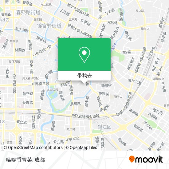 嘴嘴香冒菜地图