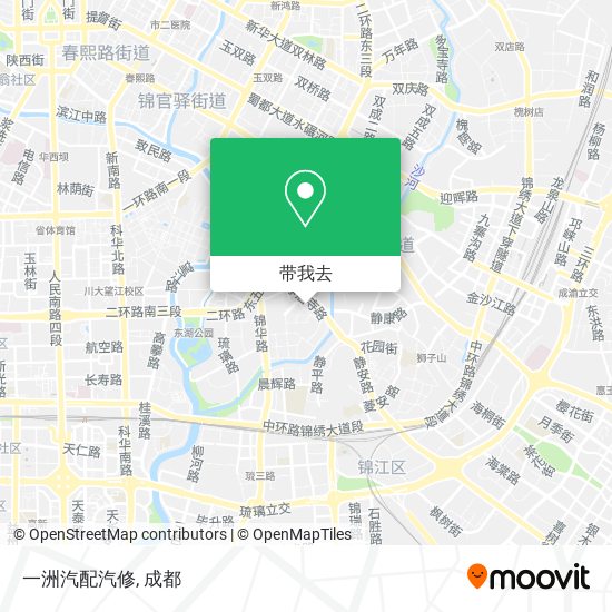 一洲汽配汽修地图