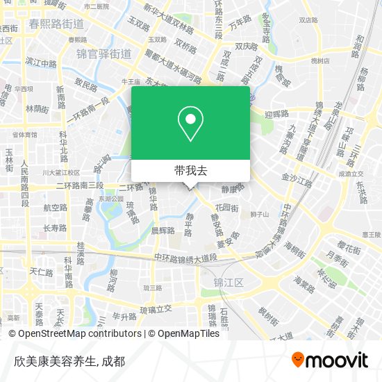 欣美康美容养生地图