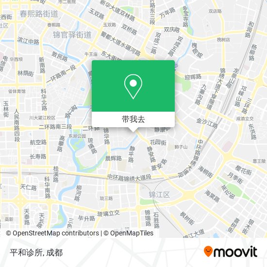 平和诊所地图