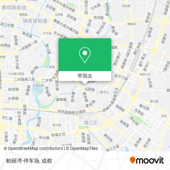 帕丽湾-停车场地图