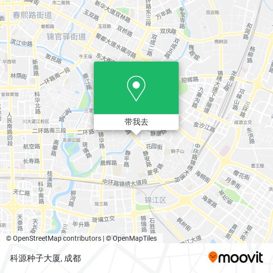 科源种子大厦地图