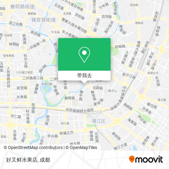 好又鲜水果店地图