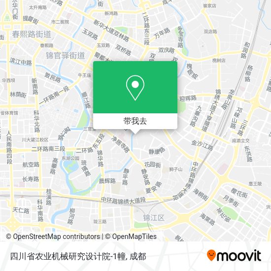 四川省农业机械研究设计院-1幢地图
