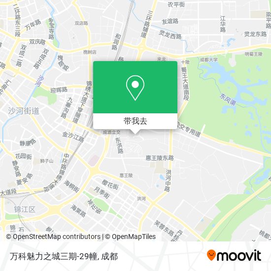 万科魅力之城三期-29幢地图