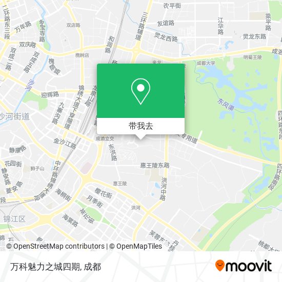 万科魅力之城四期地图