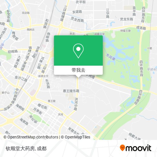 钦顺堂大药房地图