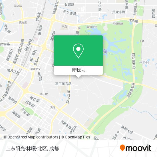 上东阳光·林曦-北区地图
