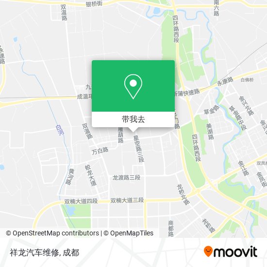 祥龙汽车维修地图