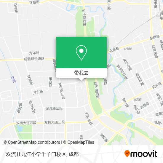 双流县九江小学千子门校区地图