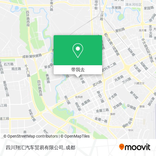 四川翔汇汽车贸易有限公司地图
