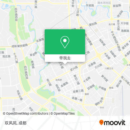 双凤苑地图