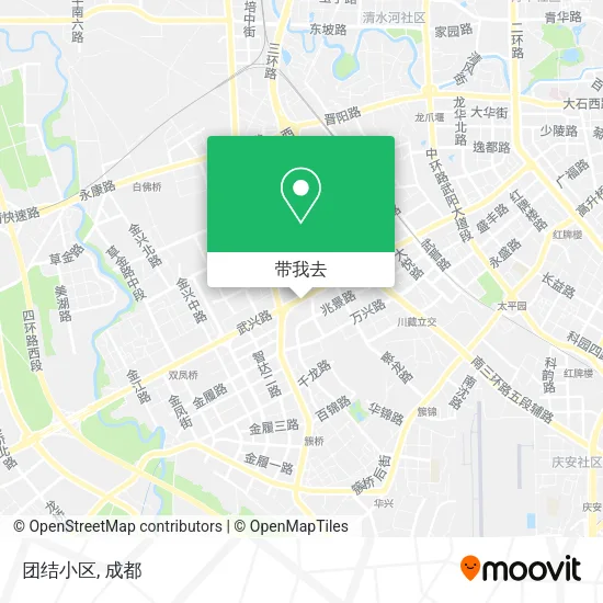 团结小区地图