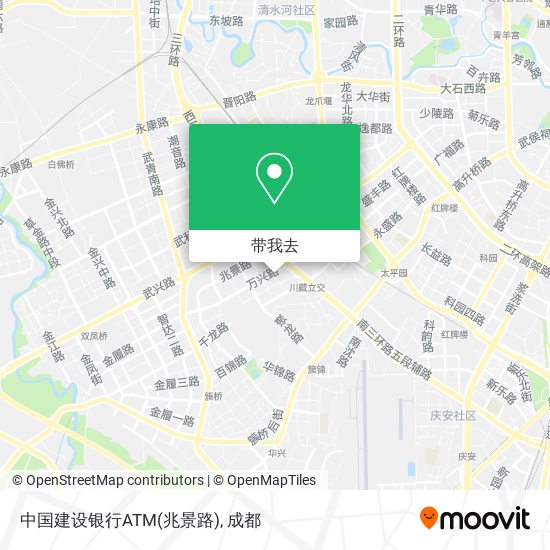 中国建设银行ATM(兆景路)地图